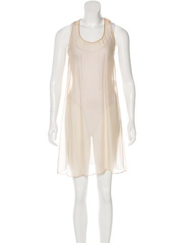 Stella McCartney Sheer Silk Dress w/ Tags