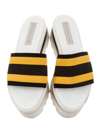 Stella McCartney Platform Canvas Sandals