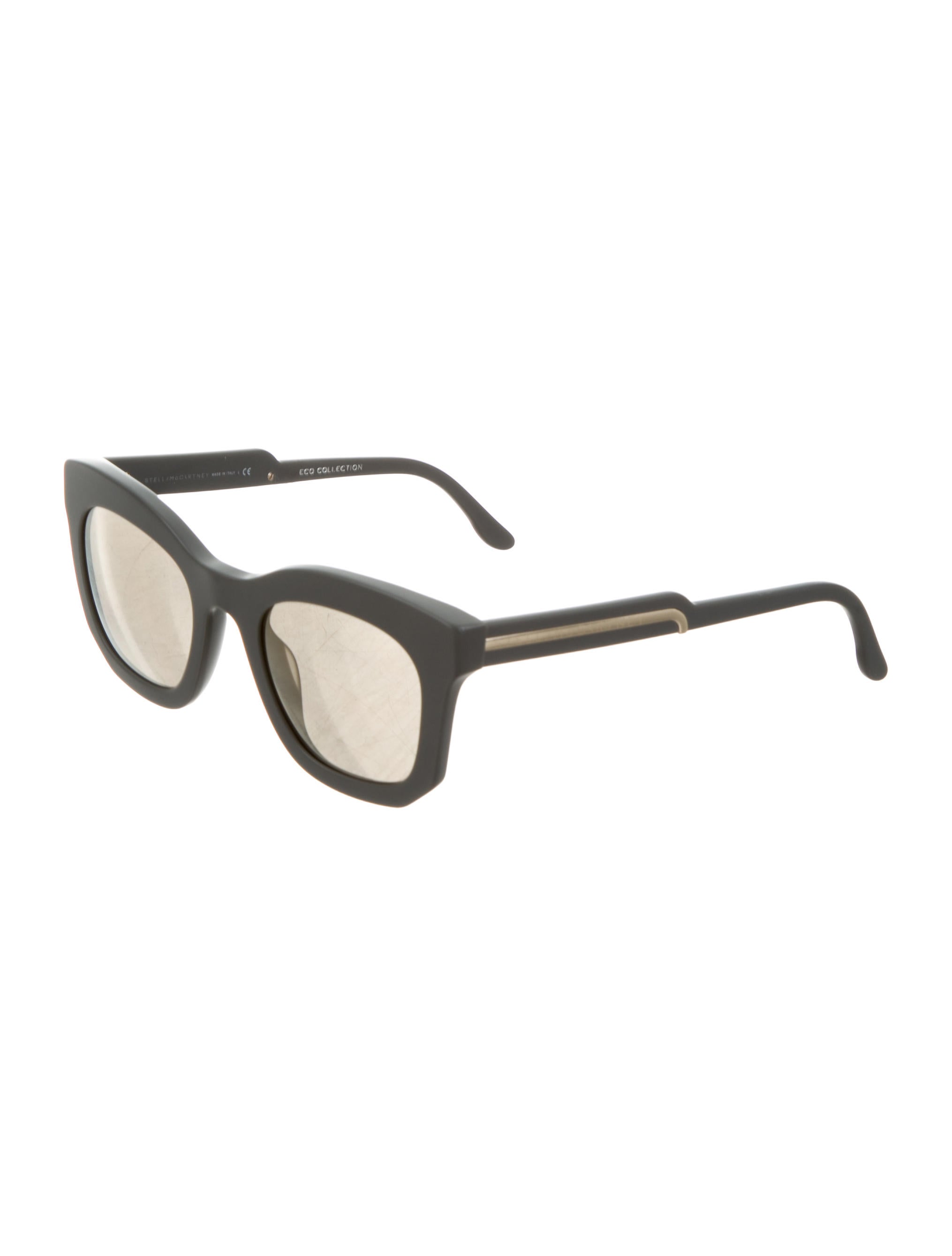 Stella McCartney Reflective Square Sunglasses Accessories STL53352