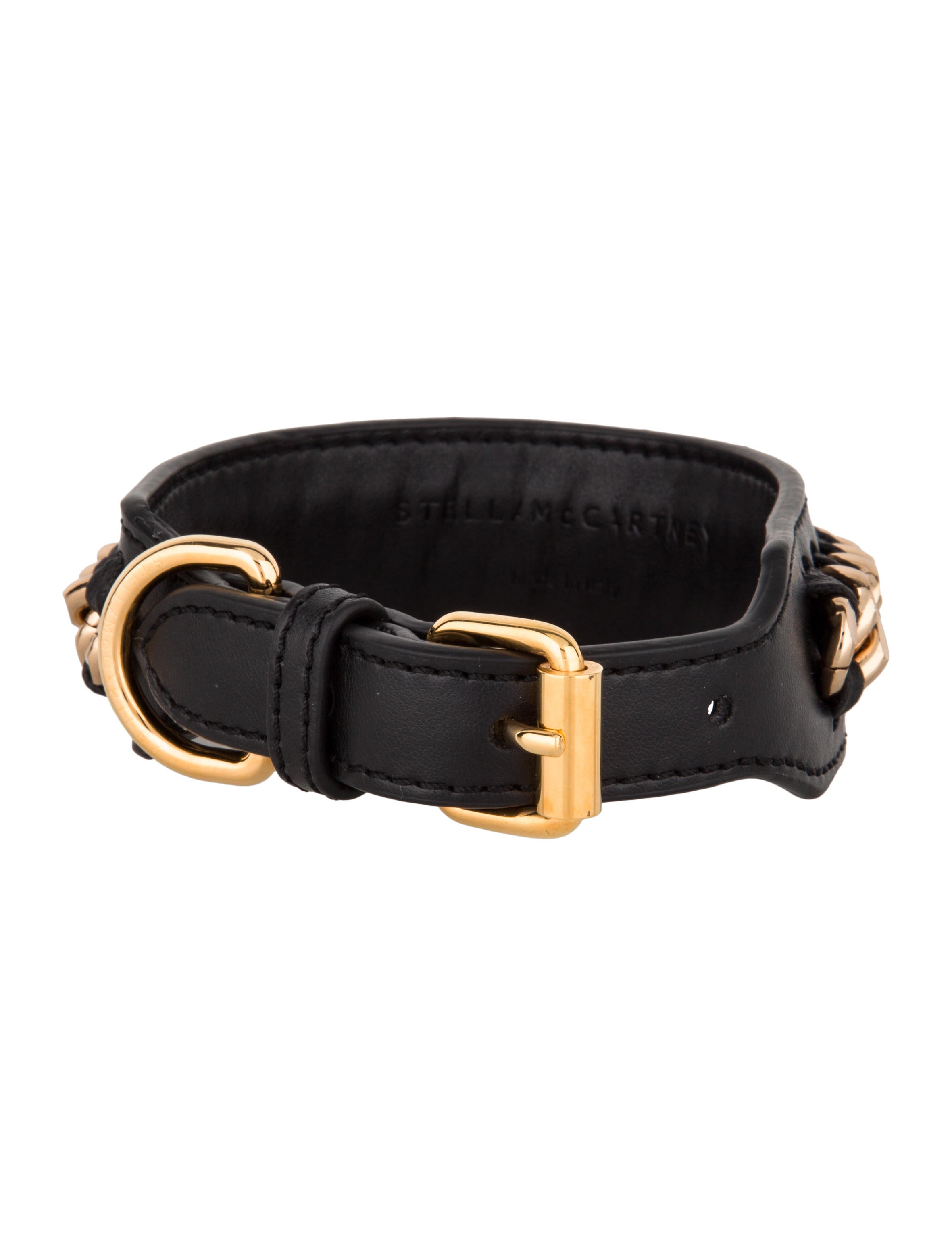 Stella McCartney Textured Dog Collar & Leash w/ Tags