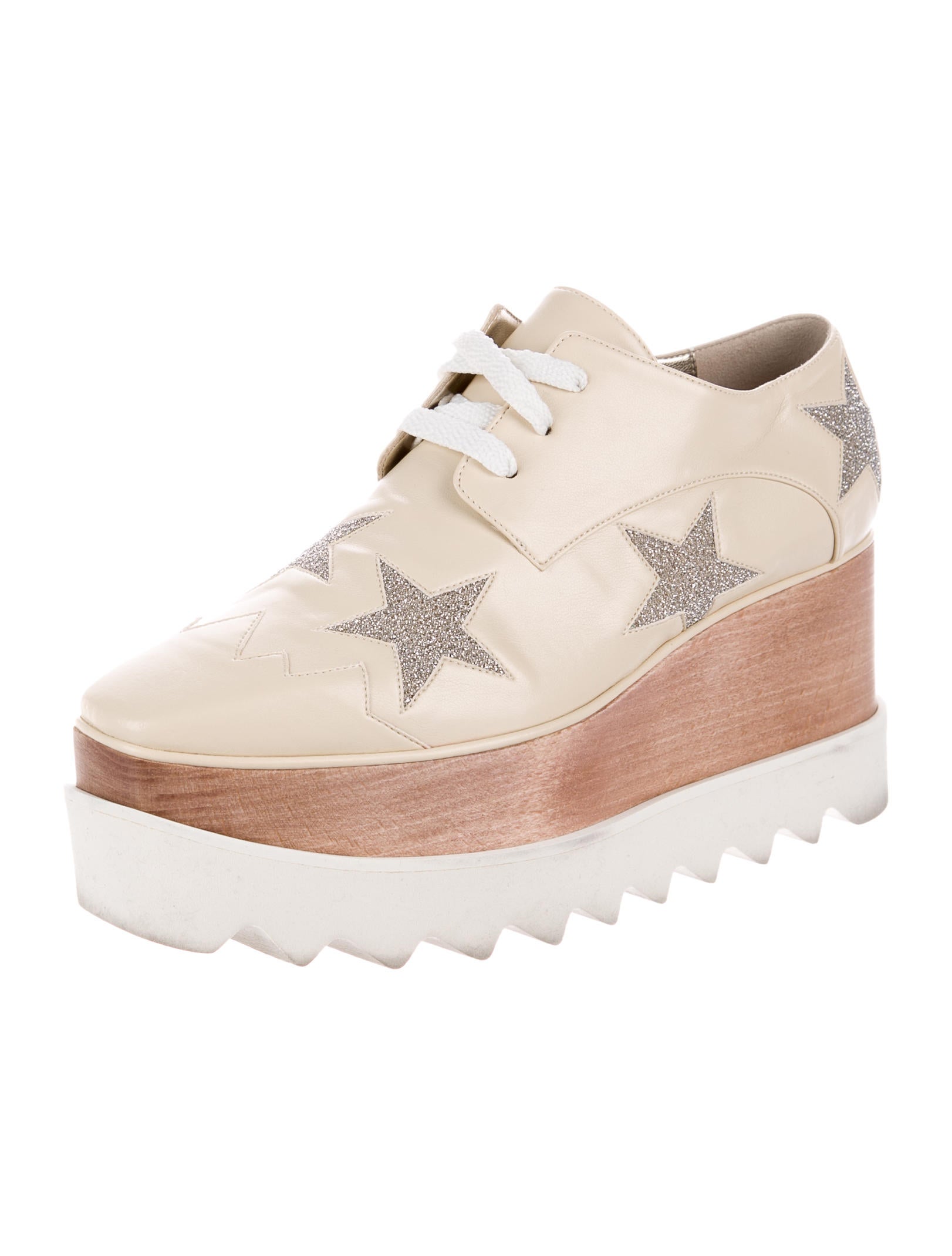Stella McCartney Elyse Platform Sneakers - Neutrals Sneakers