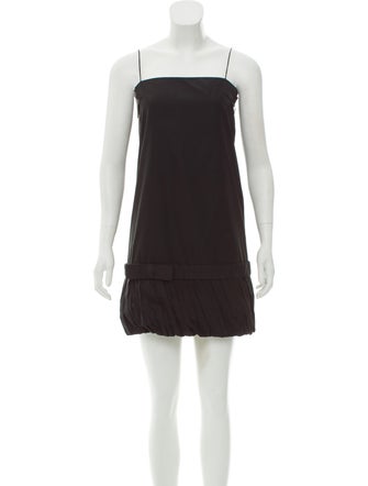 Stella McCartney Pleat-Trimmed A-Line Dress