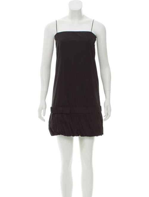 Stella McCartney Pleat-Trimmed A-Line Dress