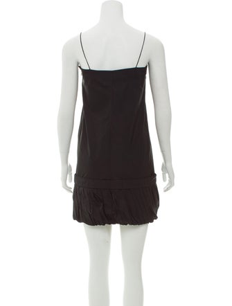 Stella McCartney Pleat-Trimmed A-Line Dress