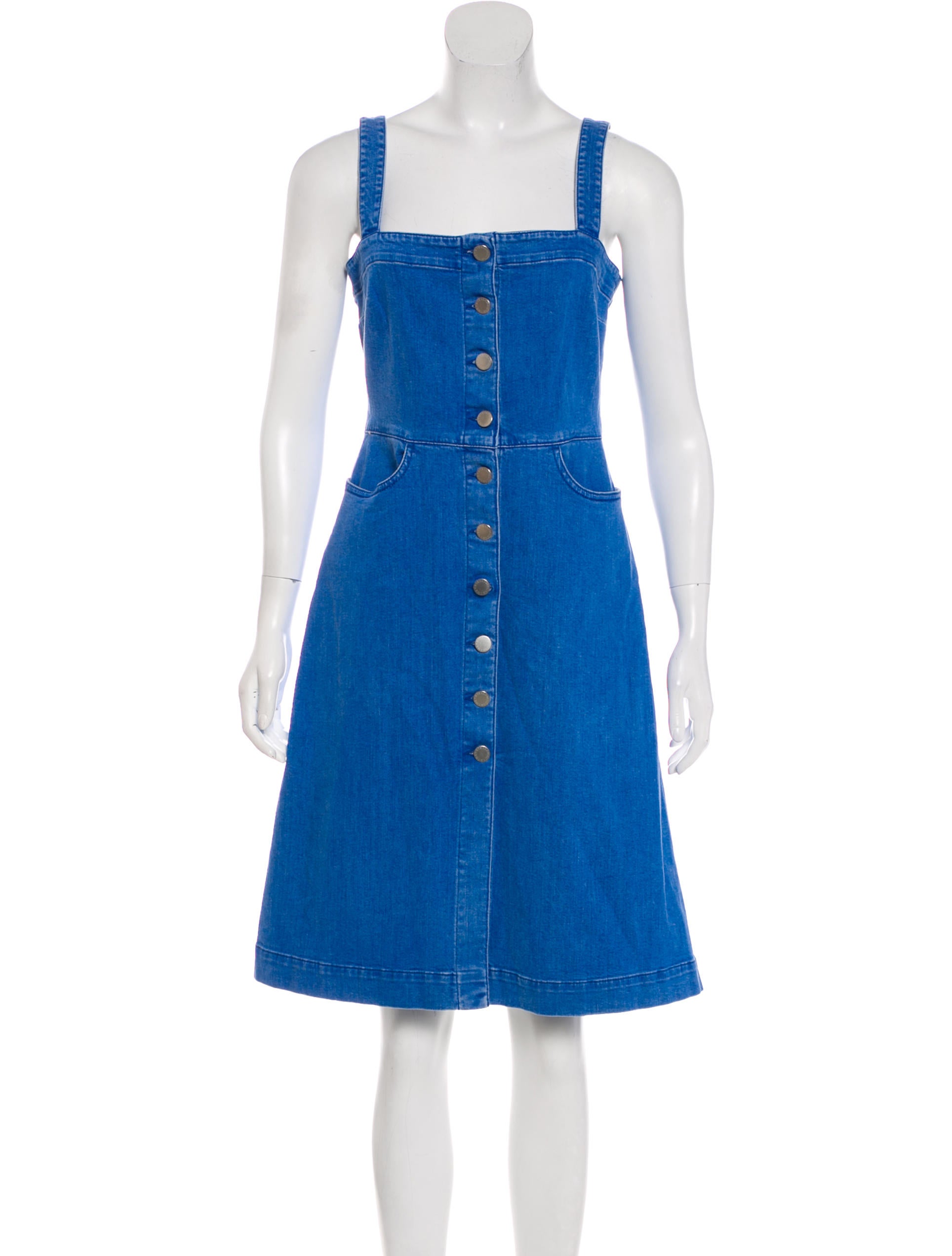 white christmas dresses Stella Dress in Denim Chambray Xs
