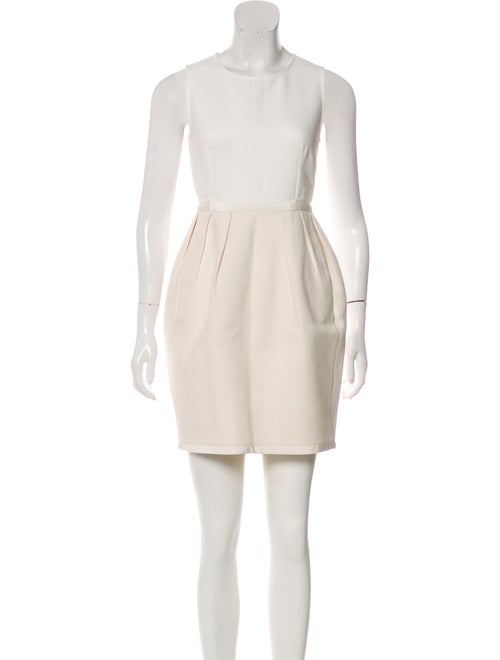 Stella McCartney Sleeveless Mini Dress White