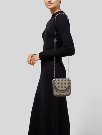 Stella McCartney Falabella Box Wicker Bag