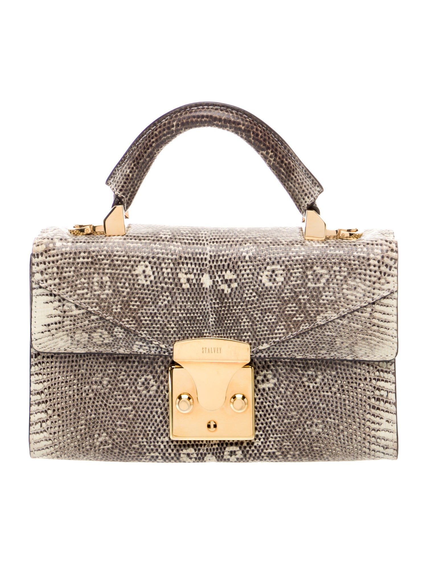 Stalvey Lizard Top Handle Bag