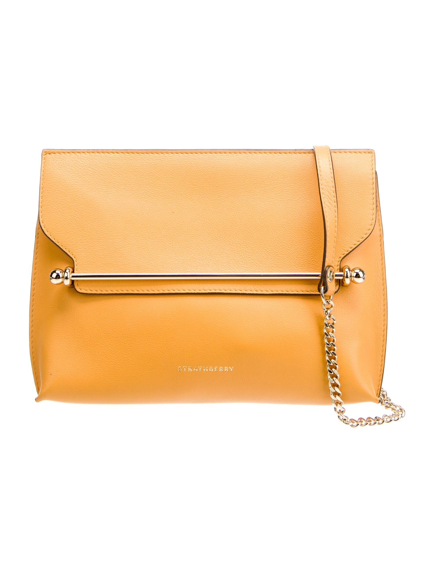 Strathberry Leather Clutch