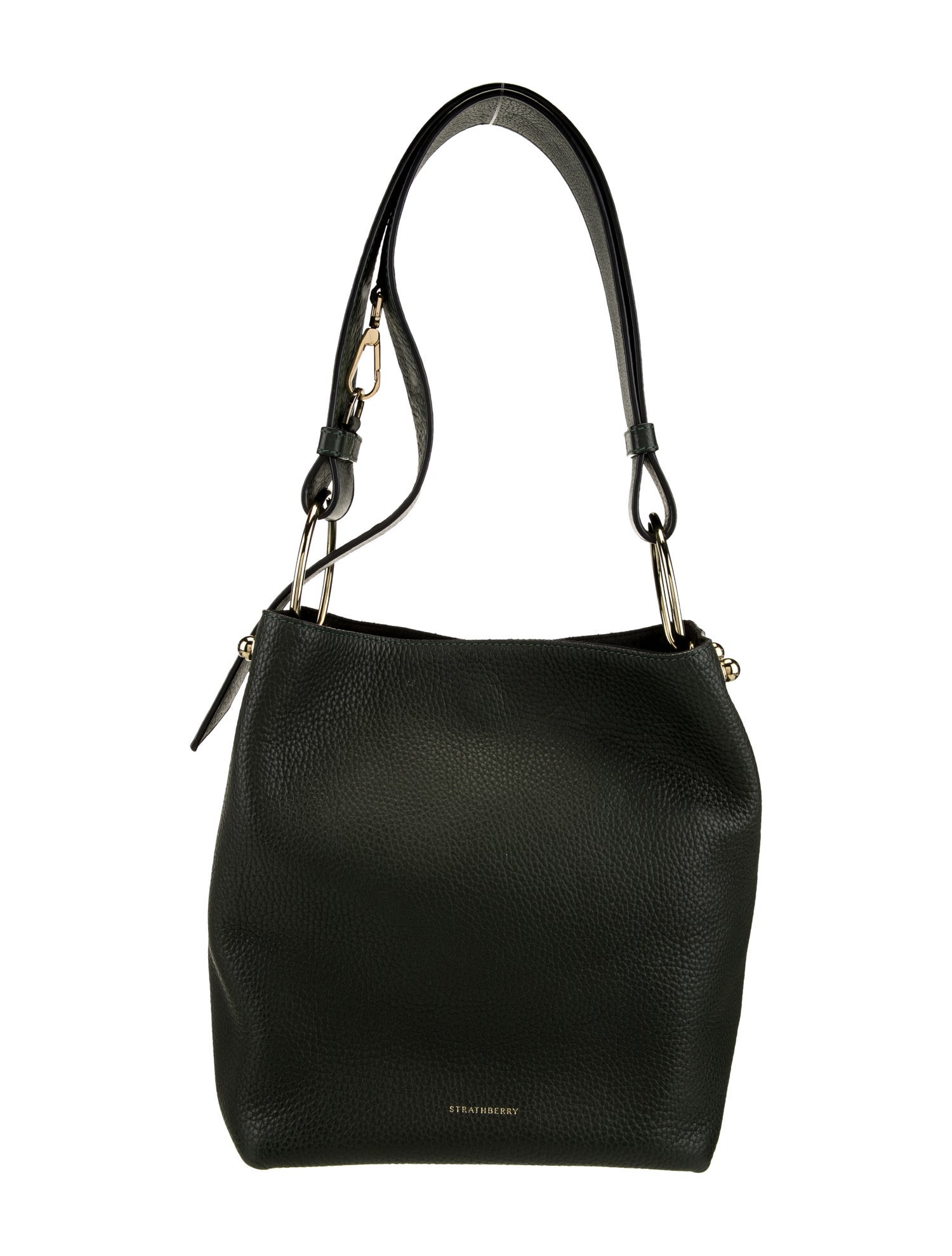 Strathberry Embossed Leather Shoulder Bag