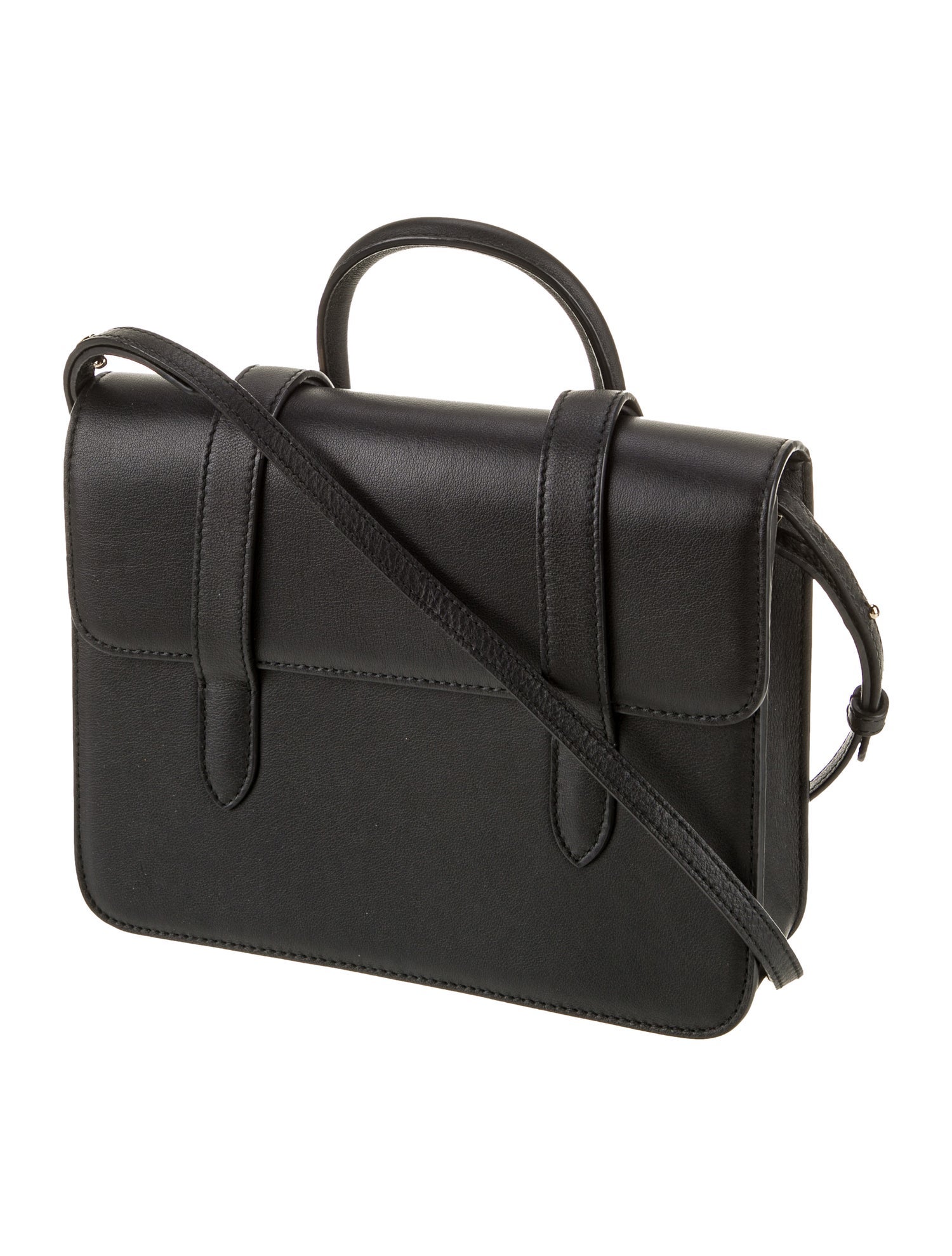 Strathberry Leather Top Handle Bag