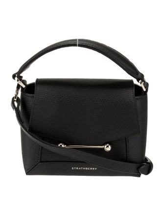 Strathberry Leather Top Handle Bag