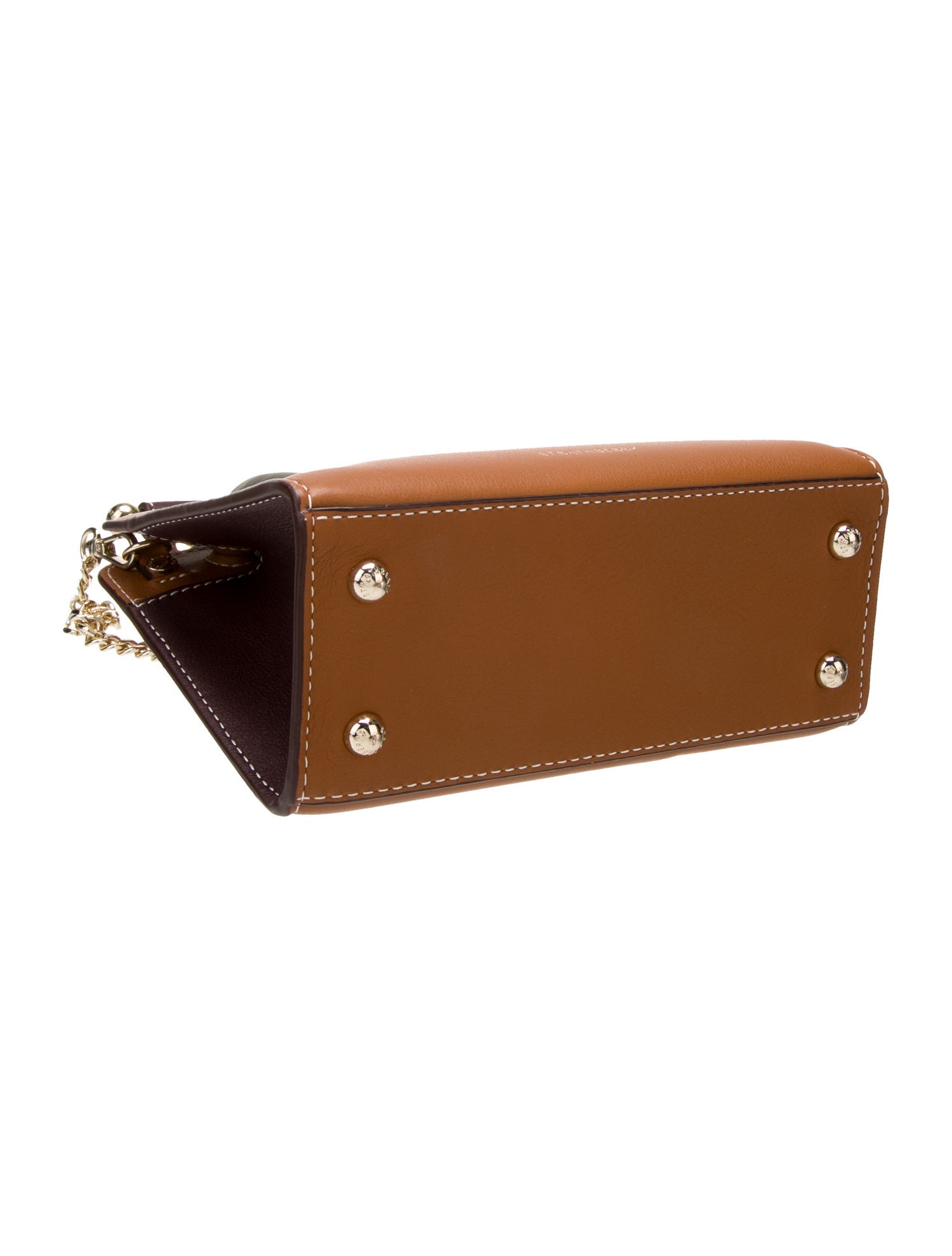 Strathberry Leather Top Handle Bag