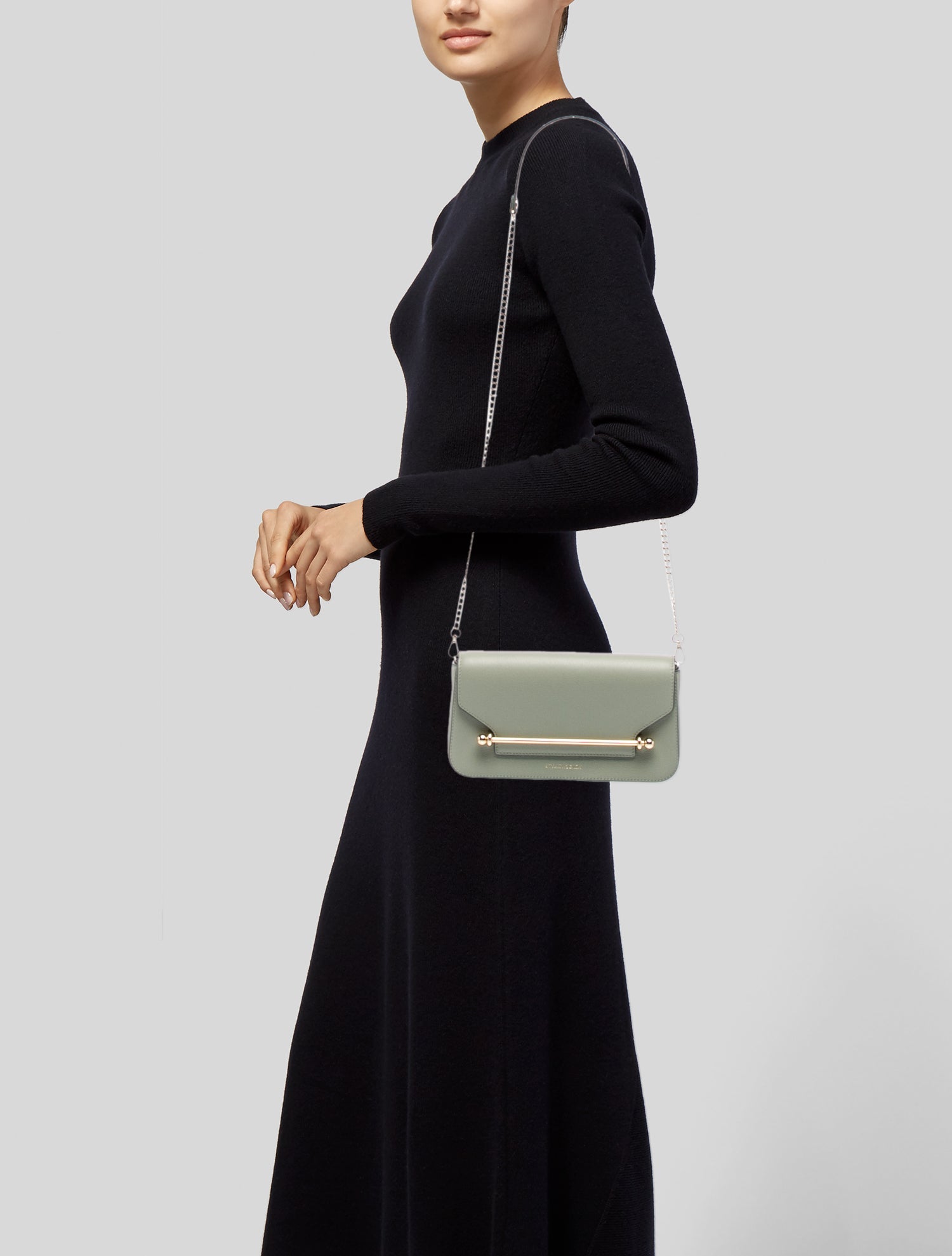 Strathberry Leather Crossbody Bag