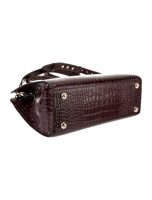 Strathberry Embossed Leather Midi