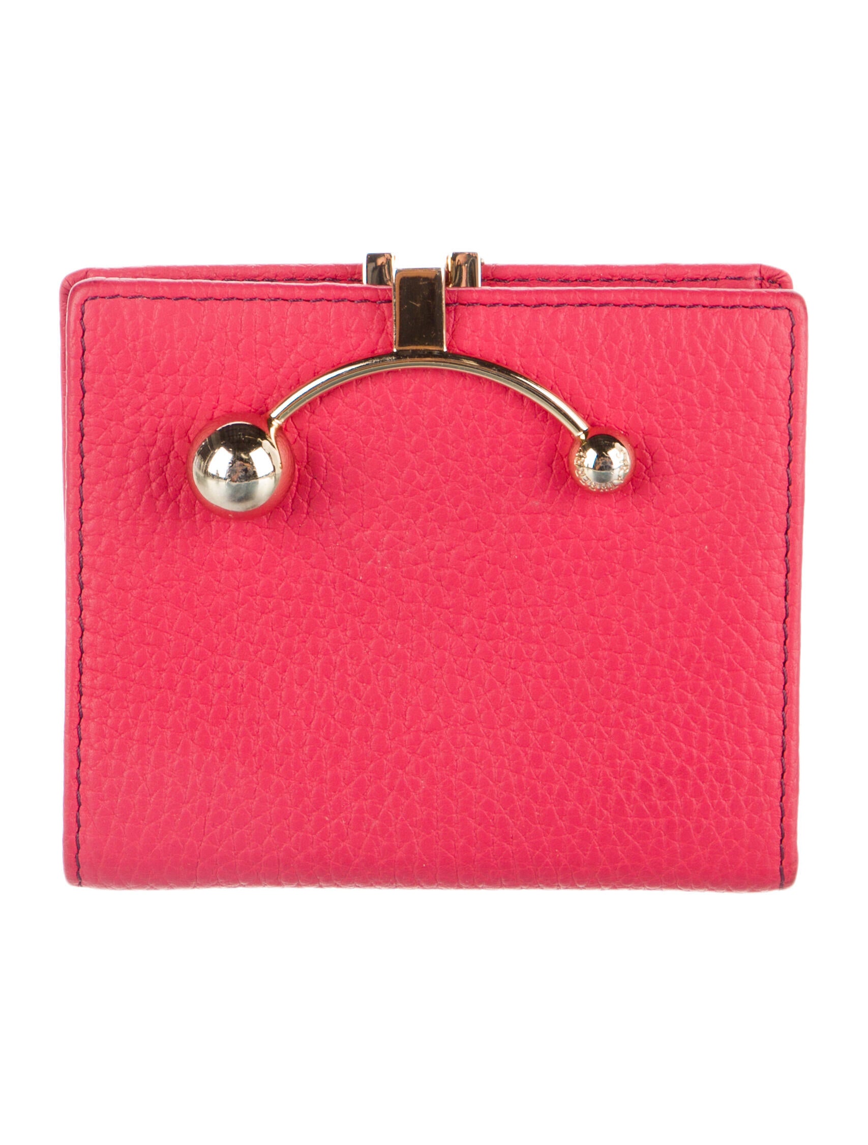 Strathberry Leather Compact Wallet