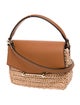 Strathberry Straw Top Handle Bag