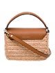 Strathberry Straw Top Handle Bag