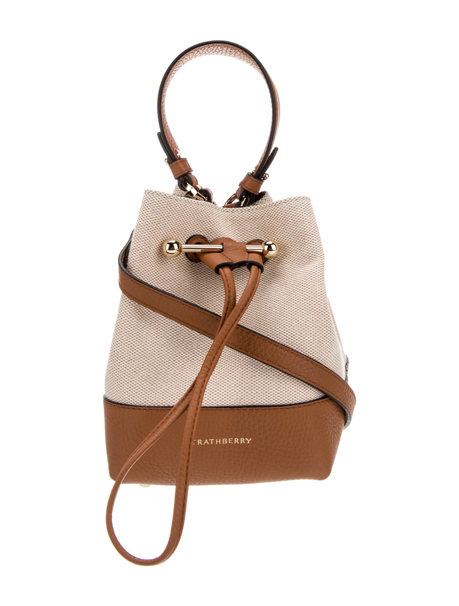 Strathberry Leather Bucket Bag