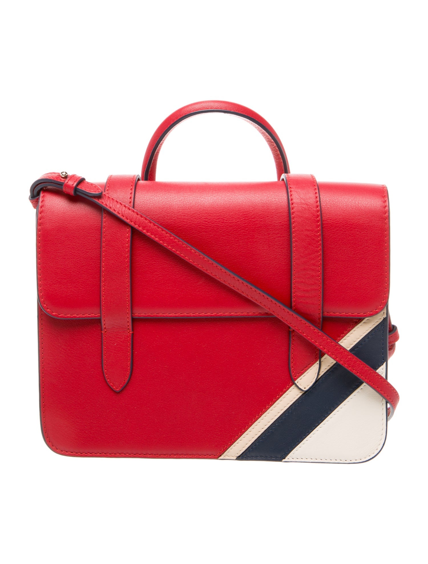 Strathberry Leather Top Handle Bag