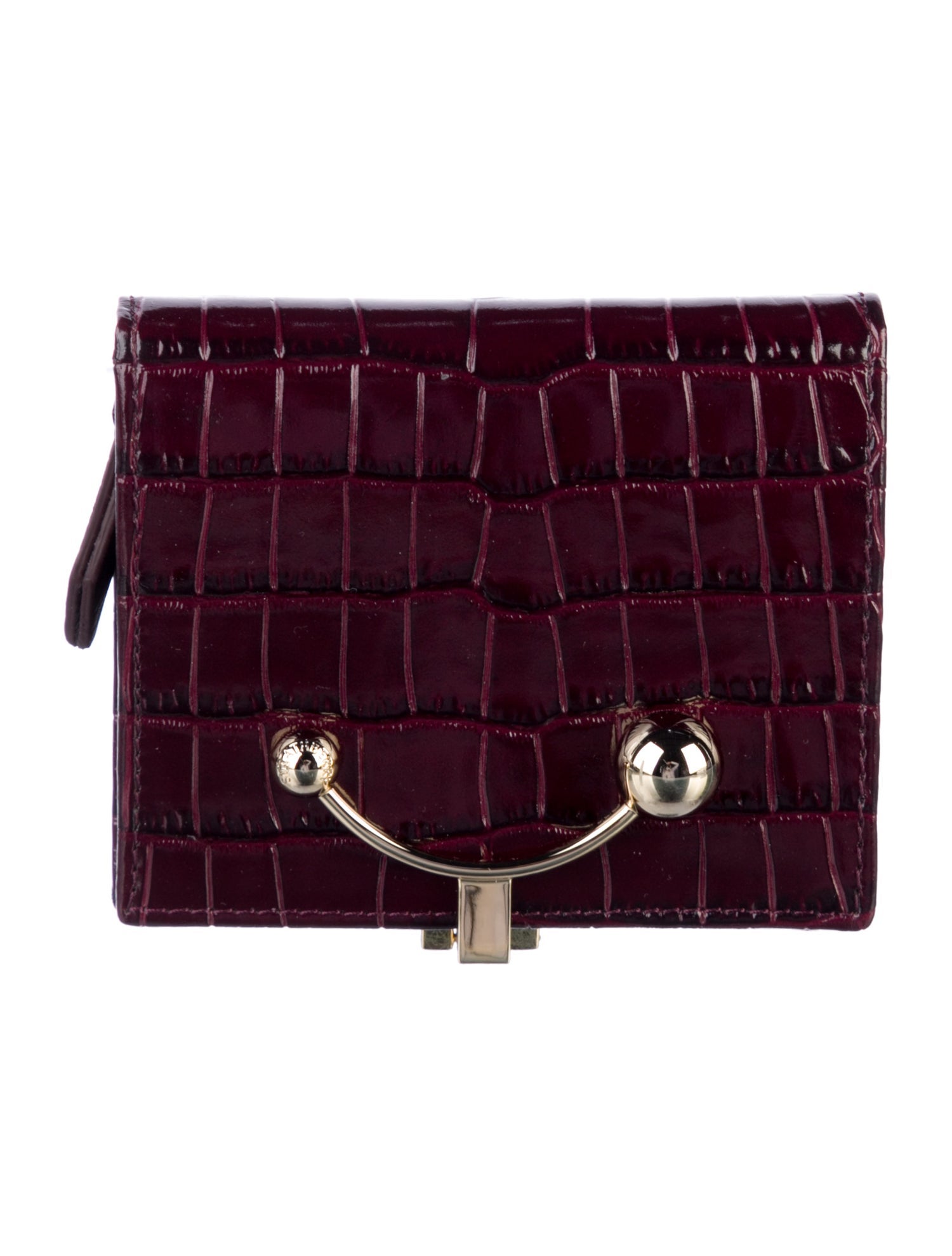 Strathberry Alligator Coin Pouch