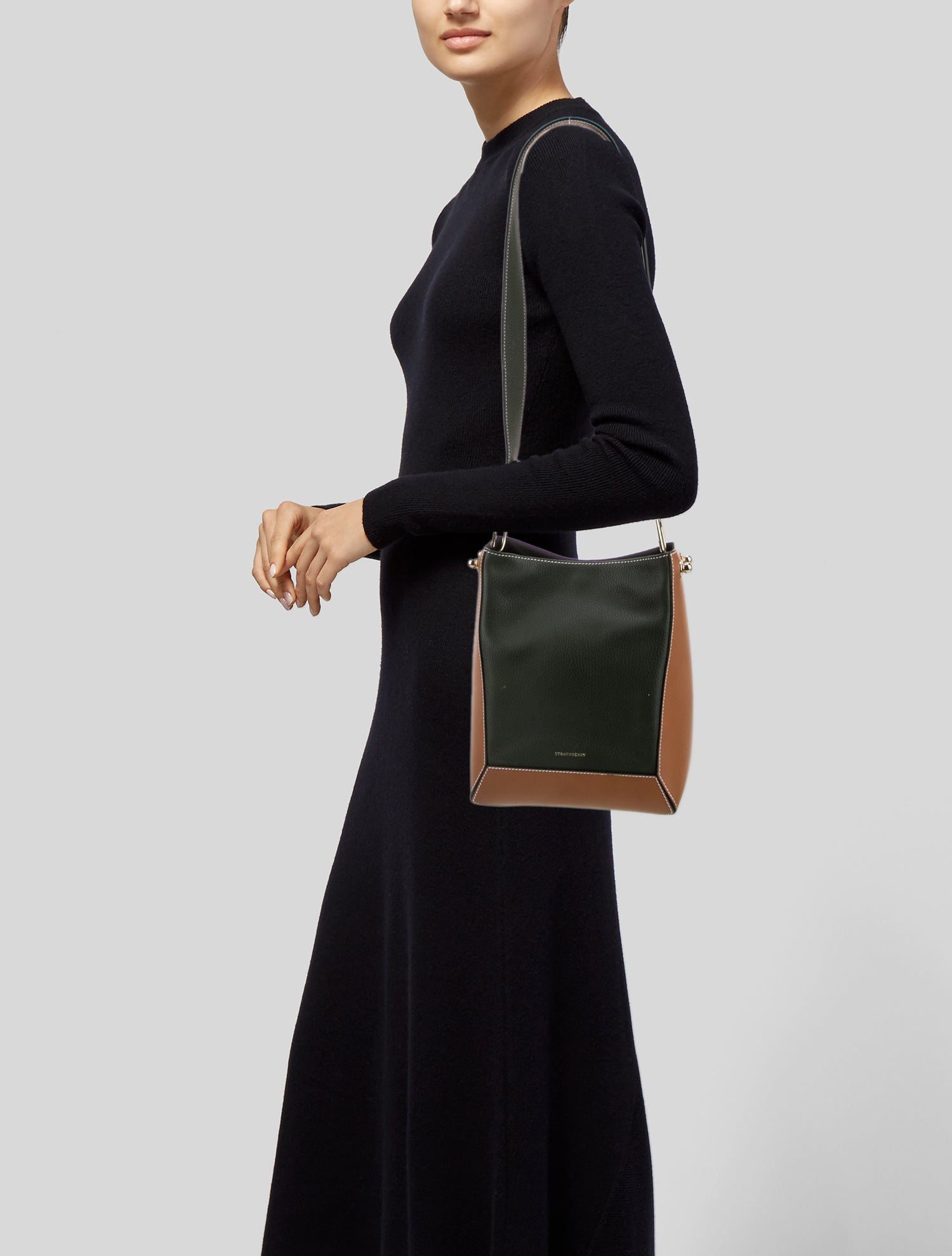 Strathberry Leather Crossbody Bag