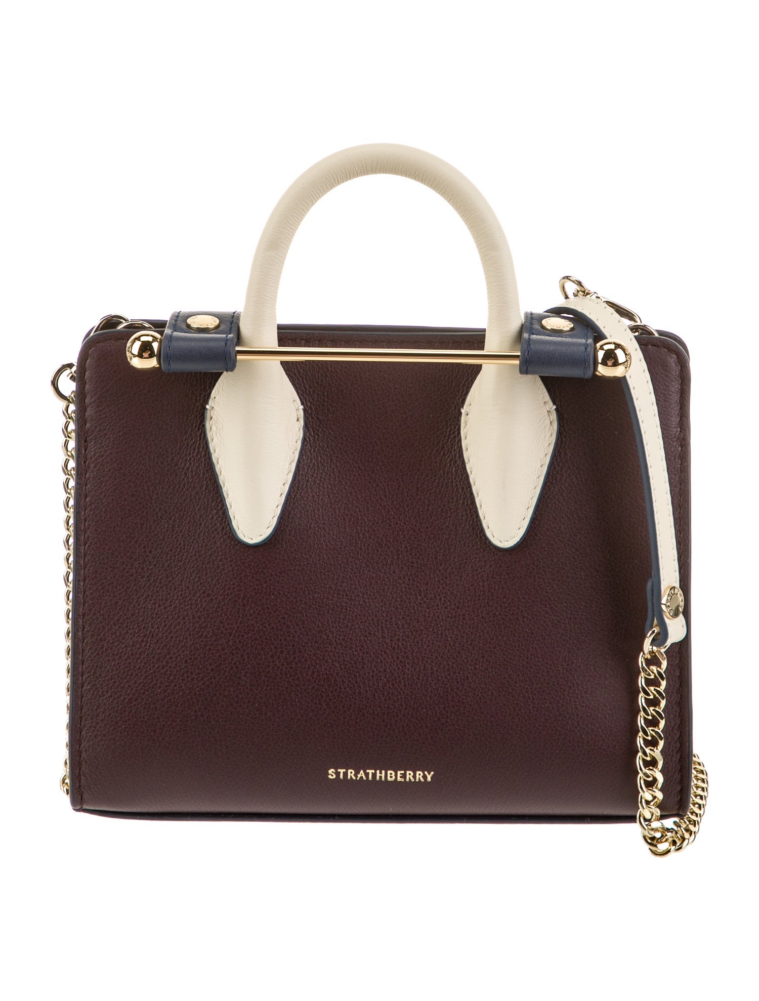 Strathberry Leather Top Handle Bag w/ Tags