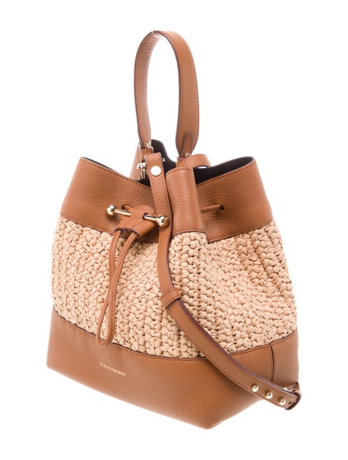 Strathberry Leather Bucket Bag