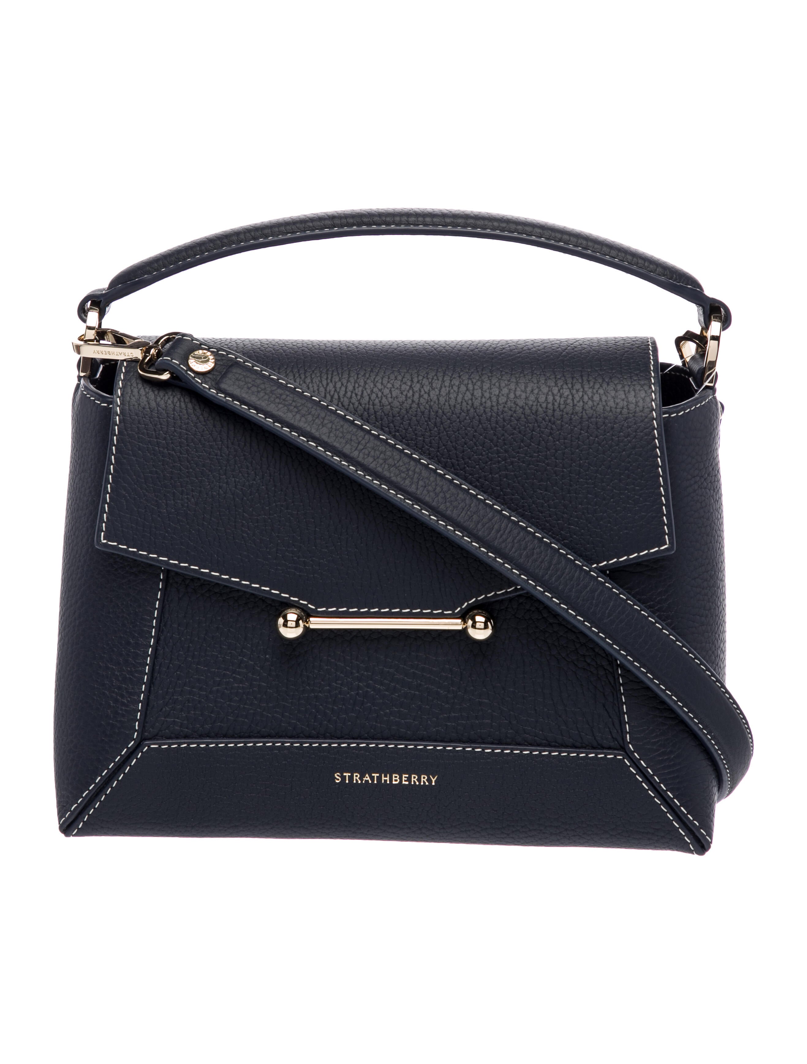 Strathberry Leather Top Handle Bag