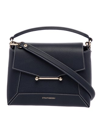 Strathberry Leather Top Handle Bag