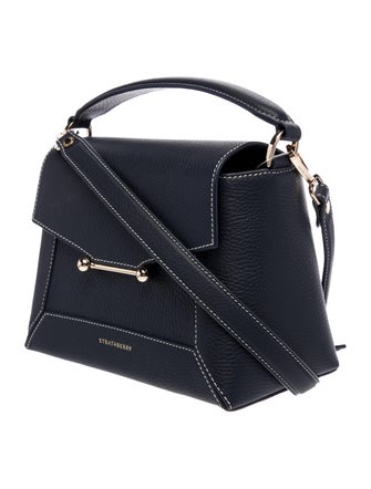 Strathberry Leather Top Handle Bag
