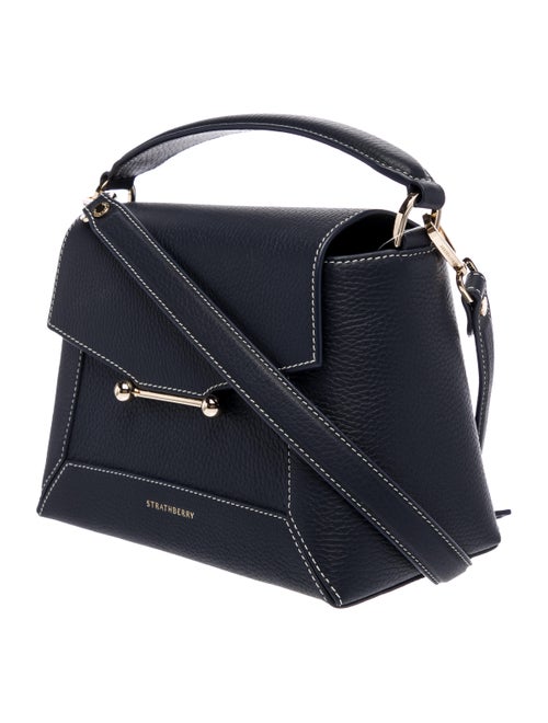 Strathberry Leather Top Handle Bag