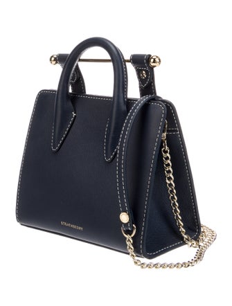 Strathberry Leather Top Handle Bag