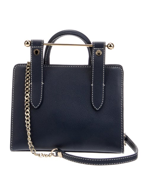 Strathberry Leather Top Handle Bag