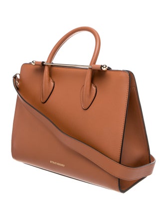 Strathberry Leather Top Handle Bag