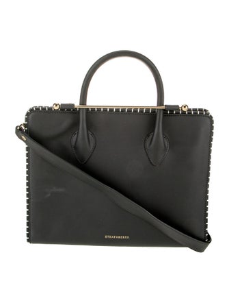 Strathberry Leather Top Handle Bag