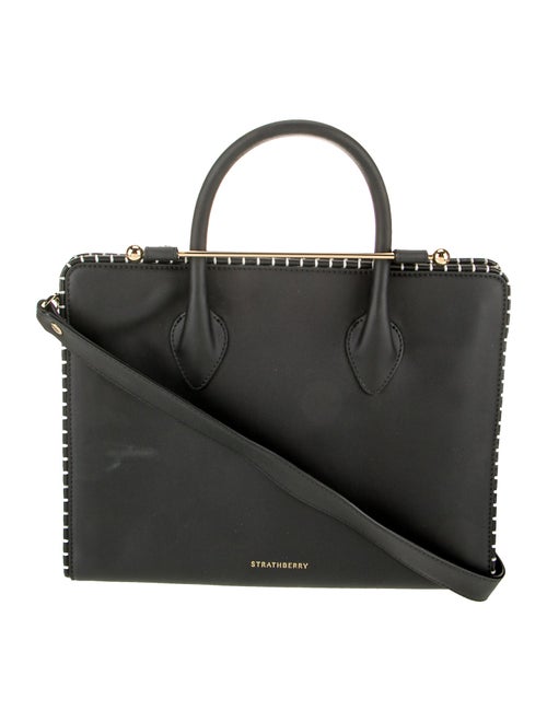 Strathberry Leather Top Handle Bag