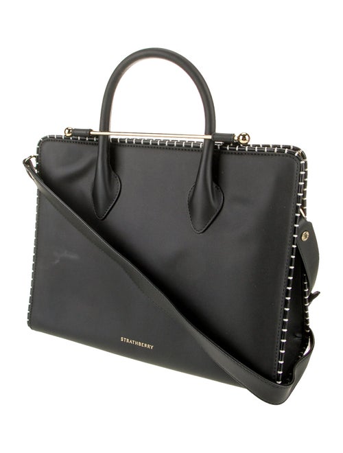 Strathberry Leather Top Handle Bag