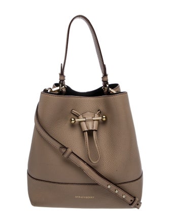 Strathberry Leather Bucket Bag
