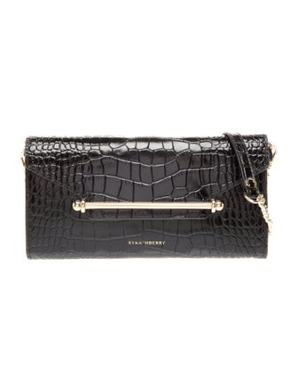 Strathberry Embossed Leather Clutch