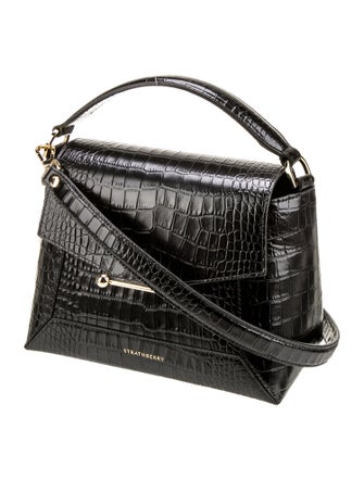 Strathberry Leather Top Handle Bag