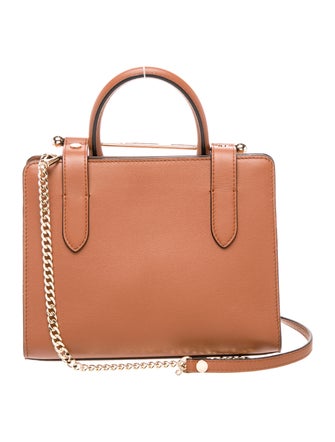 Strathberry Leather Top Handle Bag