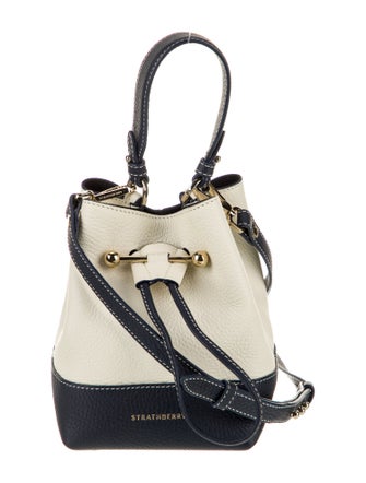 Strathberry Leather Top Handle Bag