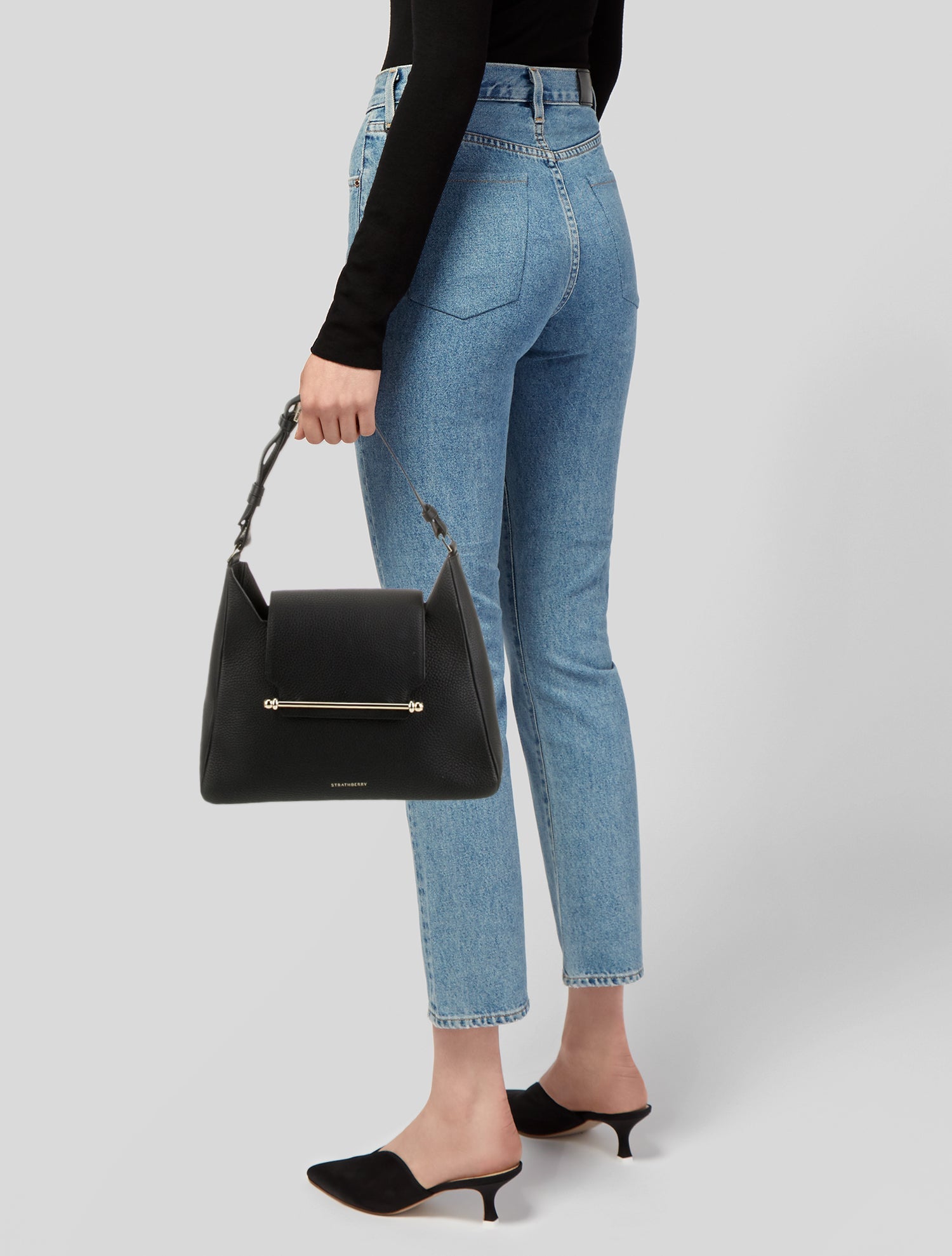 Strathberry Leather Shoulder Bag