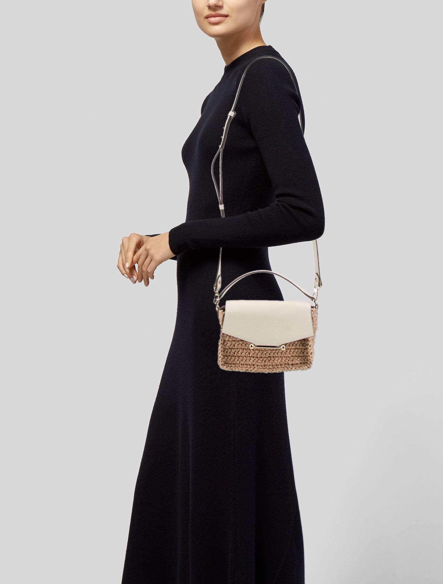 Strathberry Leather Shoulder Bag