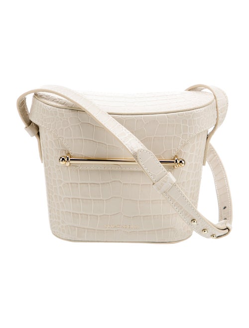 Strathberry Embossed Leather Crossbody Bag