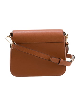 Strathberry Saffiano Leather Crossbody Bag
