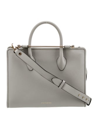 Strathberry Leather Top Handle Bag