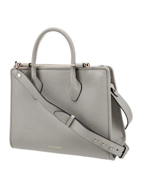 Strathberry Leather Top Handle Bag