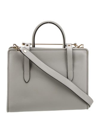 Strathberry Leather Top Handle Bag